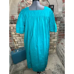 Go Softly tent dress boho green Size M thumbnail 6