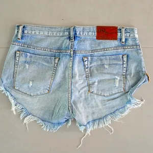One Teaspoon Bandits Distressed High Rise Women Shorts thumbnail 4