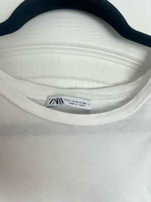 ZARA top with eyelet sleeves thumbnail 2