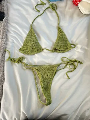 SheIn Green Bikini Set thumbnail 2