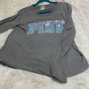 PINK Grey grey shirt thumbnail 5