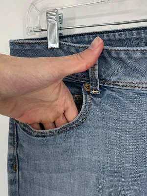 American Eagle Kick Boot Super Stretch Jeans Women's Size 12 thumbnail 3