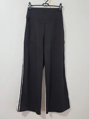 Halara UltraSculpt H W Color Block Stripes Yoga Baggy Pants - Black - Size S /P thumbnail 2