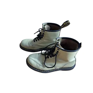 Dr. Martens AirWair Light Green Leather Boots M 8 thumbnail 5