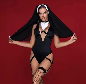 Sexy nun Black Size undefined thumbnail 2