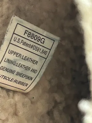 UGG Swell Tall Winter Black Leather Sheepskin Tasman Boots Size 8 thumbnail 12