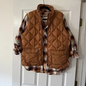 Thread & Supply Quilted Brown women’s Vest thumbnail 5