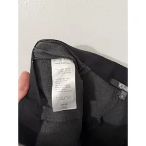 Quince Ultra-Stretch Ponte Pintuck Ankle Pant Small Charcoal Grey Workwear thumbnail 8