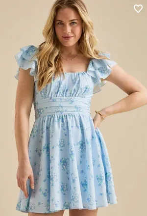 Altar'd State Emma Floral Mini Dress thumbnail 1