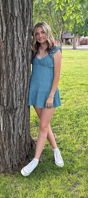 Blu Pepper Blue dress thumbnail 1