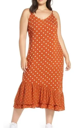 BP. Polka Dot Midi Dress Women’s Small thumbnail 1