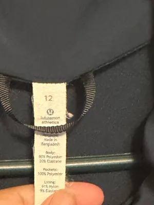 lululemon athletica Navy Hooded Full-Zip Utility Jacket thumbnail 3