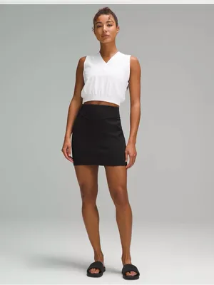 lululemon high-rise scuba mini skirt thumbnail 2