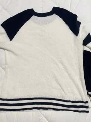Faherty Waffle Sweater Small thumbnail 4