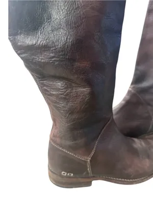 Bed Stu Manchester Brown Leather Knee High Boots Size 8.5 Womens thumbnail 9