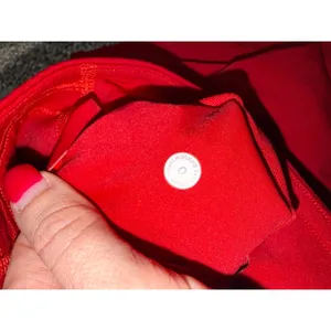 Lululemon‎ Base Pace High Rise Legging Women Size 0 Red Excellent Yoga LW5DKHS thumbnail 5