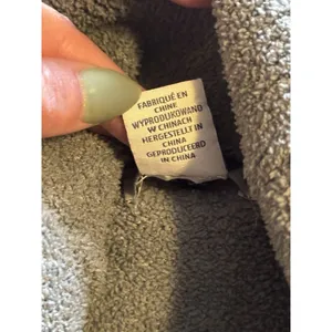 Ruby Moon Anthropologie Sweater Women‎ Size Medium Chunky Knit Cowl Neck Cropped thumbnail 4