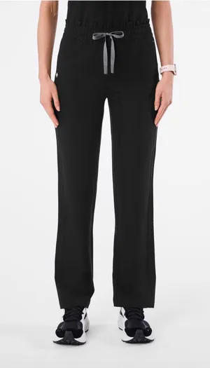 High Waisted Davia Straight Leg Scrub Pants thumbnail 1