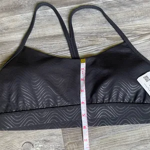 lululemon athletica Charcoal Sports Bra thumbnail 8