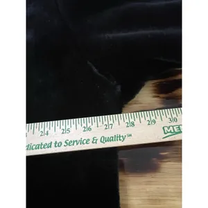 Gallery Coat Sz Large Black‎ Faux Fur Hooded Luxurious City Formal Designer thumbnail 6