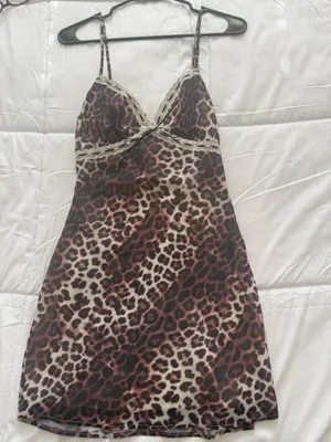 Princess Polly Karena Mini Leopard Dress thumbnail 3