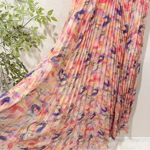 ASTR Leonara Off Shoulder Maxi Dress Peach Multi One Size NWT thumbnail 11
