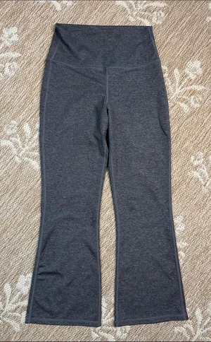 Quince Dark Gray Flared Leggings thumbnail 1