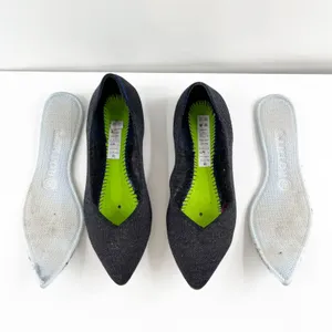 Rothy's The Point Ballet Knit Flats Gray 7 thumbnail 5
