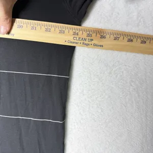 Lululemon All Yours Tee Black White Stripe Relaxed Fit Women’s size 10/12 thumbnail 5
