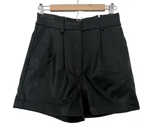 EXPRESS faux leather high rise short EUC thumbnail 1