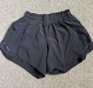 lululemon athletica Black Women's Performance Running Shorts thumbnail 1