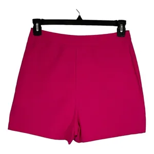 PrettyLittleThing Cargo Shorts Womens 8 Hot Pink High Waist‎ Utility Summer Mini thumbnail 6