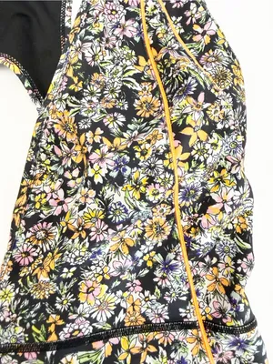 Free People Movement Eden Performance Onesie Ditsy Floral Print Romper thumbnail 9