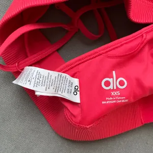 Alo Yoga Alosoft Relay Bra Candy Red/White XXS thumbnail 3