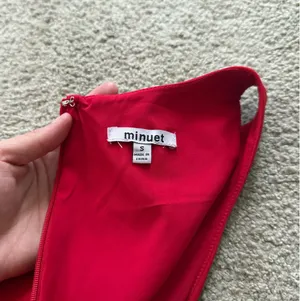 Minuet Red Short Dress thumbnail 3