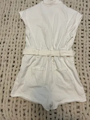 These Three Boutique Denim Romper thumbnail 4