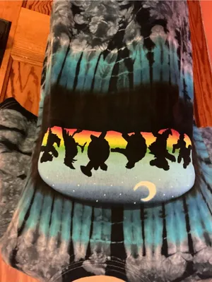 Vintage Y2K Grateful Dead Dancing Turtles & Bears Tie Dye T-Shirt thumbnail 8