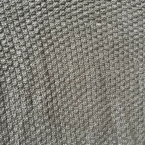 Leti & Me Josey Sweater Basketweave Pullover Olive Green Elbow Patches M thumbnail 3