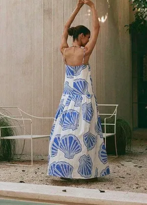 Maxi dress Blue Size M thumbnail 2