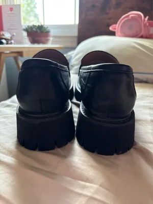 black loafers Size 8 thumbnail 2