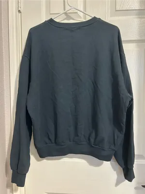 New Free People Daydreamer GAME DAY gray Sweatshirt Large? thumbnail 4