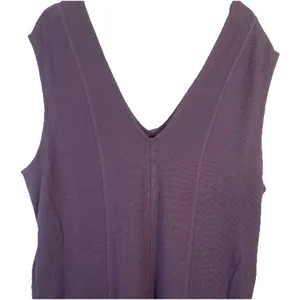 Free People Free-est Avenue Women's Ribbed Knit Jumpsuit Size S Purple One Piece thumbnail 4