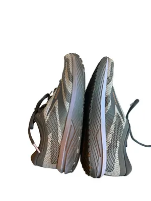 Brooks Grey Knit Running Shoes Sneakers Revel 7 Athletic Lace Size 8 Women's thumbnail 8