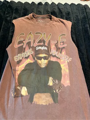 Express Yourself Brown Graphic Tank Top thumbnail 3