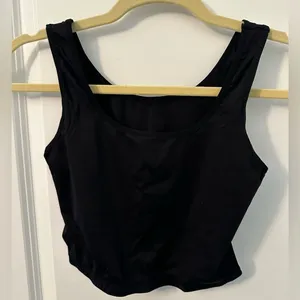 SheIn Womens Shaping Top Medium Black thumbnail 2
