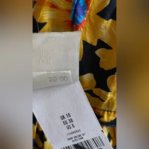 Topshop (Nordstroms) Yellow and Blue Daisy Sundress NWT! thumbnail 6