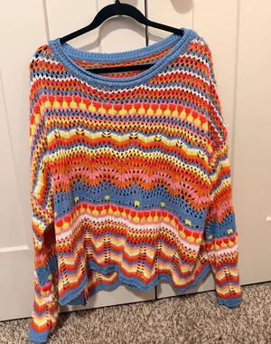 Crochet top/swim coverup Multiple thumbnail 1