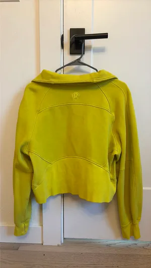 Lululemon Yellow Scuba Half-Zip lemonade  thumbnail 5