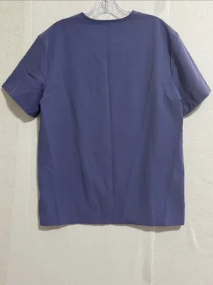 Figs Women's V-Neck Technical Collection Scrub Top - Purple Shaddow thumbnail 5