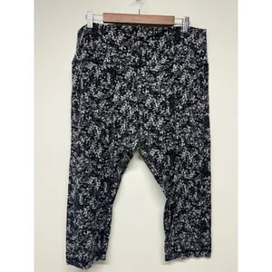 lululemon Align High-Rise Crop 21" Blossom Overlay Starlight‎ Multi Size 18 thumbnail 2